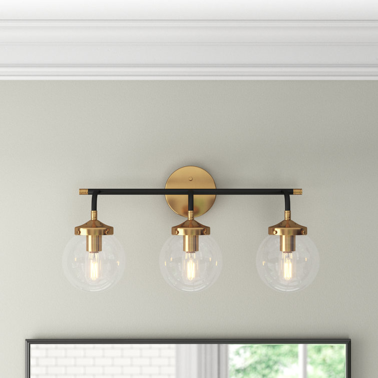 Dion 3 Light Dimmable Vanity Light Joss Main